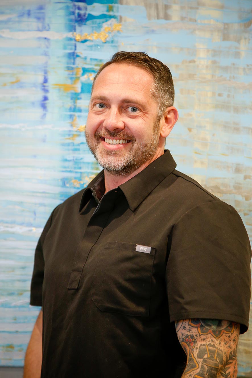 Brad Rutledge, BS, RVT — registered vascular technologist.
